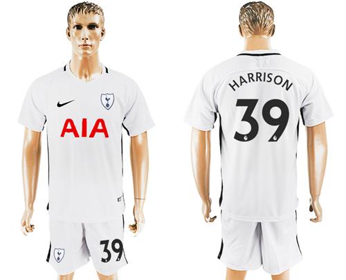 Tottenham Hotspur #39 Harrison White Home Soccer Club Jersey - Click Image to Close